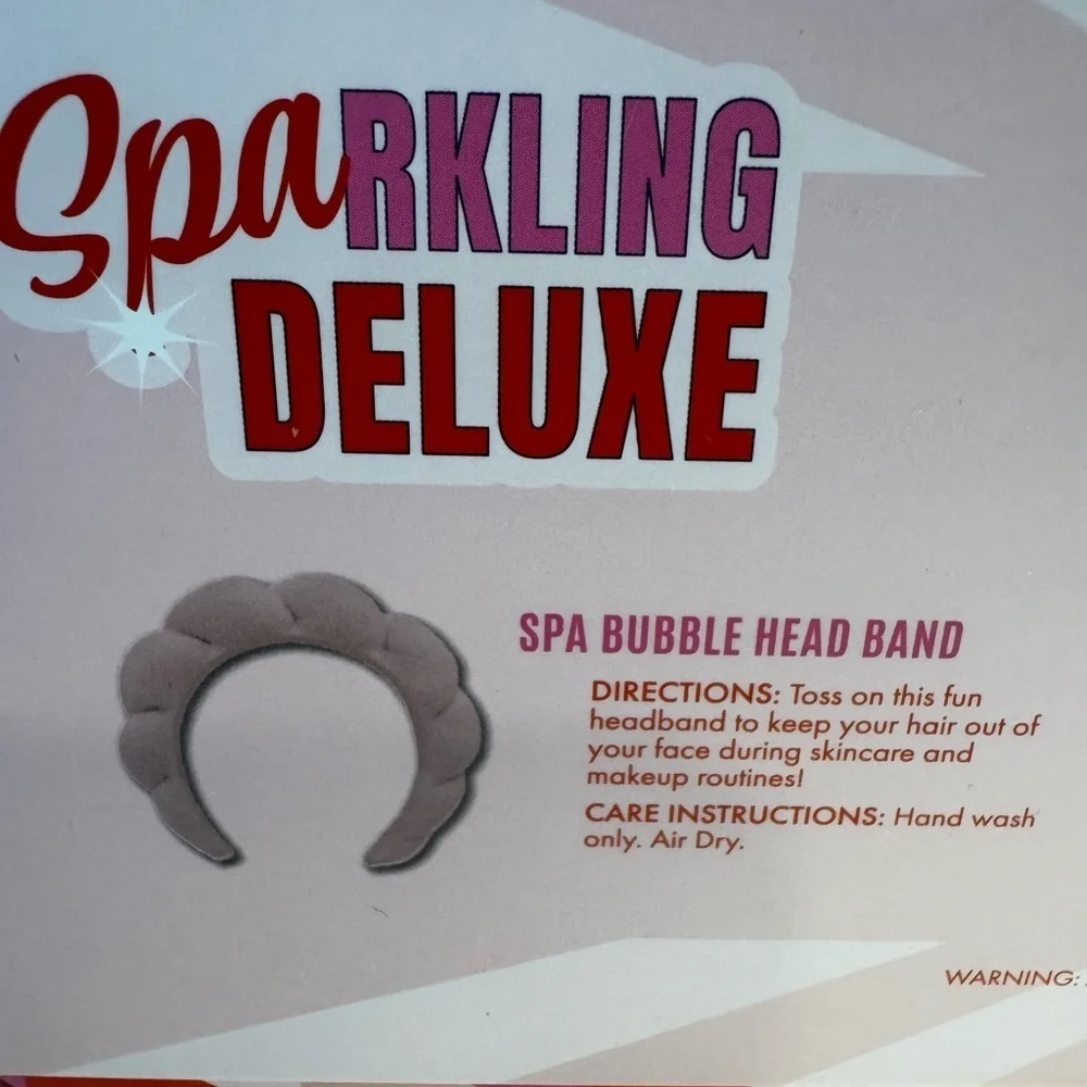 Libby Loves Sparkling Deluxe 4pc Spa Kit New